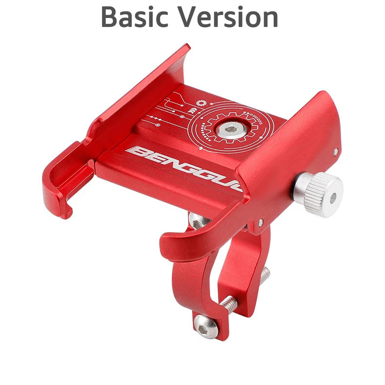 Bike Phone Holder 360 Rotation Bicycle Phone Holder for 4.7-7.0 Inch Devices Motorcycle Handlebar Mobile Phone Stand