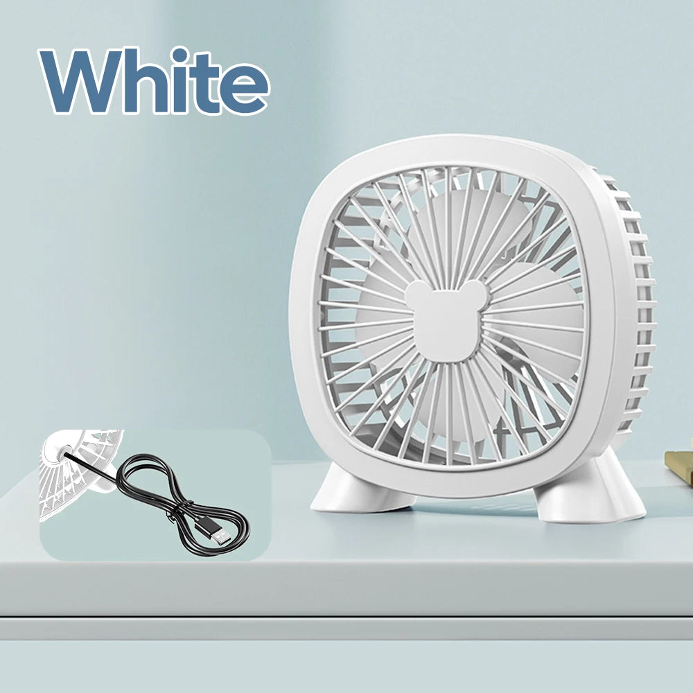Mini Ventilador De Escritorio Portátil Con USB De Conexión Directa Gadget De Verano USB Pequeño Ventilador Para Hogar Oficina Escuela Aire Libre Camping Viajes