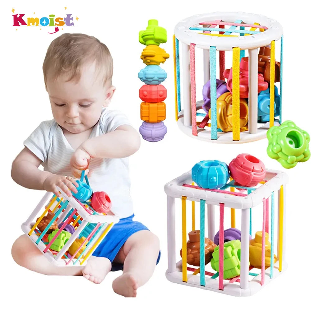 Bebé Montessori Aprendizaje Juguetes Educativos Bloques de Formas Coloridas Juego de Clasificación Para Niños Bebés Nacimiento Inny 0 12 Meses Regalos de Juguete