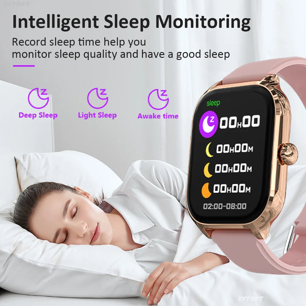 LAXASFIT New H9 Pro Max Smart Watch Dial to Answer Calls Calorie Tracking Heart Rate Oximetry Monitoring Bluetooth Smartwatch
