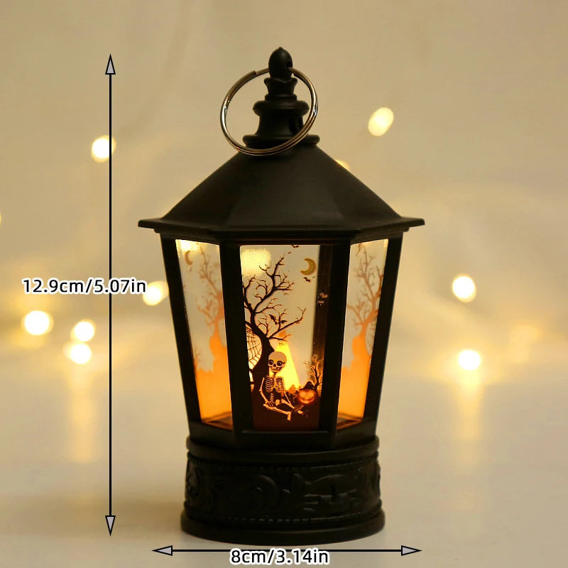 Halloween LED Tree Lights — Ghosts, Pumpkins & Spooky Shapes