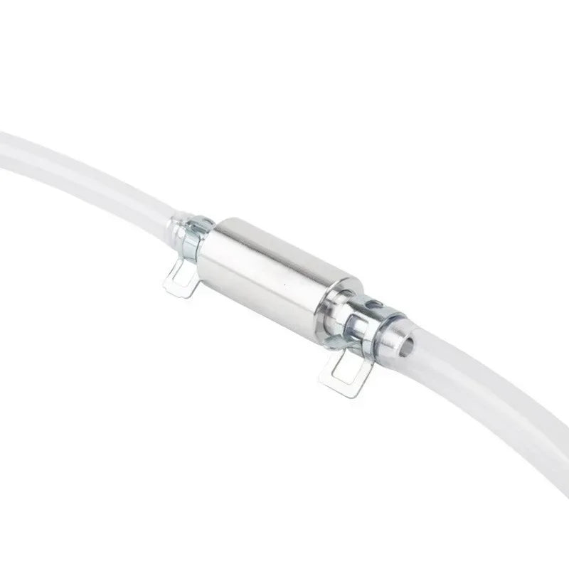 Hydraulic Brake Bleeder Tool Lockable Automotive Brake Fluid Bleeder Bleeding Hose With Non Return One Way Check Valve