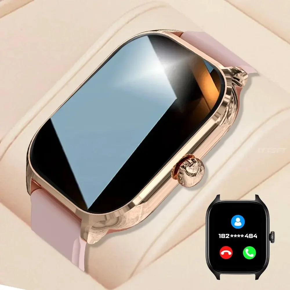 LAXASFIT New H9 Pro Max Smart Watch Dial to Answer Calls Calorie Tracking Heart Rate Oximetry Monitoring Bluetooth Smartwatch