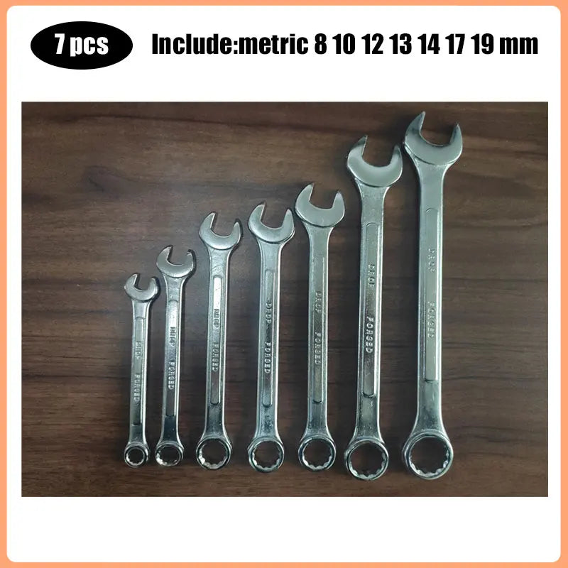 Multifunctional Wrench Set - 72-Tooth Ratchet Key Wrenches