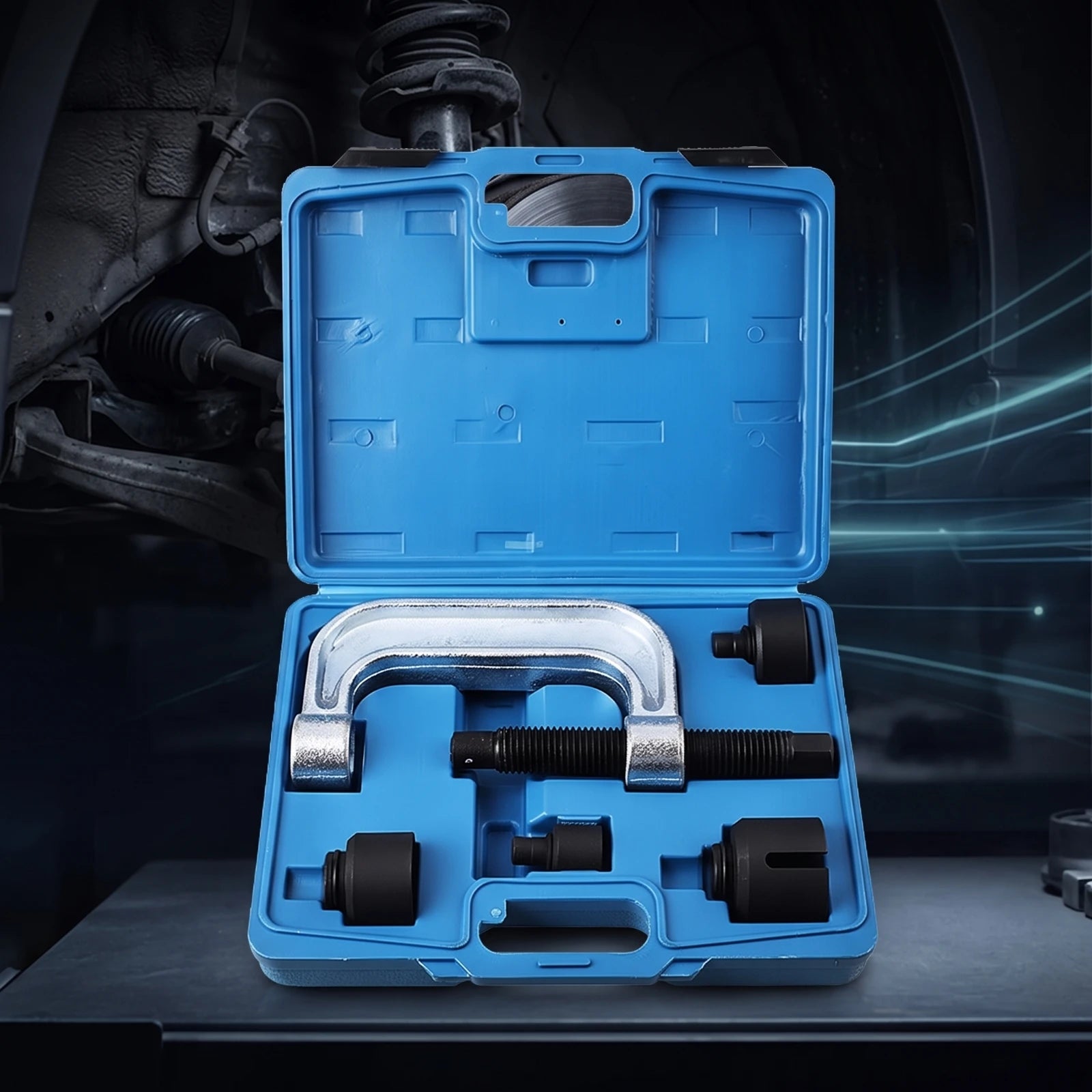 Ball Joint Press Tool Kit Manual Ball Joint Press Set Puller Professional-Grade Portable for Mechanics, Chassis Repair