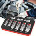 9Pcs Automotive O2 Oxygens Sensors Socket Offset Wrench Remover Tool and Thread Chasers Tool 10-22mm
