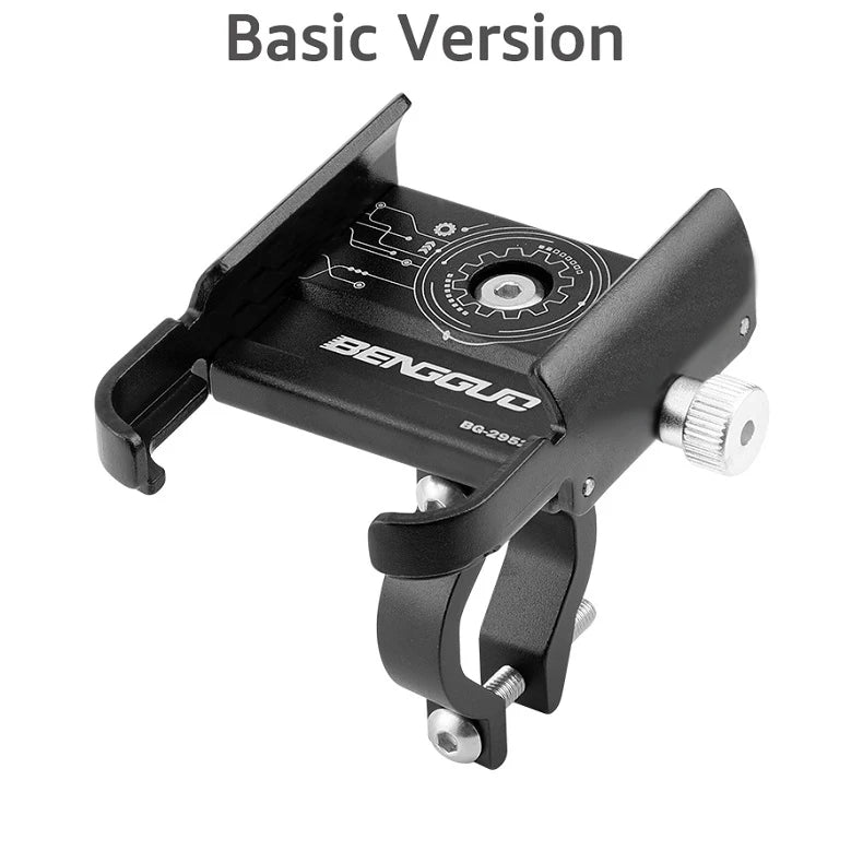 Bike Phone Holder 360 Rotation Bicycle Phone Holder for 4.7-7.0 Inch Devices Motorcycle Handlebar Mobile Phone Stand