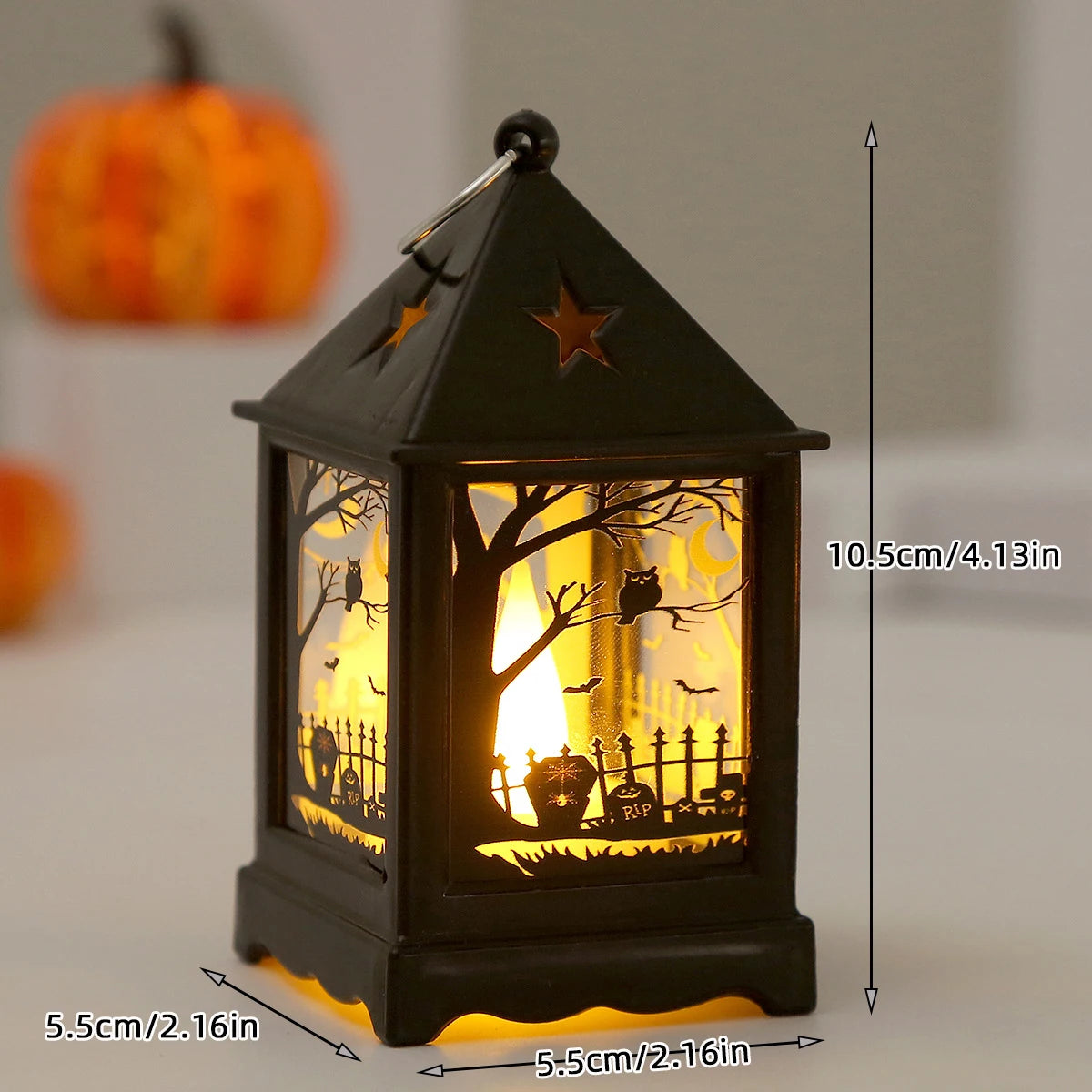 Halloween LED Tree Lights — Ghosts, Pumpkins & Spooky Shapes
