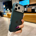 Ultra Thin Translucent Matte Shockproof Armor Phone Case For iPhone 17 17Pro 17Pro Max Frosted Protection PC Hard Cover Funda