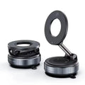 Magnetic Vacuum Phone Holder Compatible With MagSafe 360° Rotatable 96LBS Suction Cup Mount Suitable For iPhone Android Devices For Car Gym Mirror Use