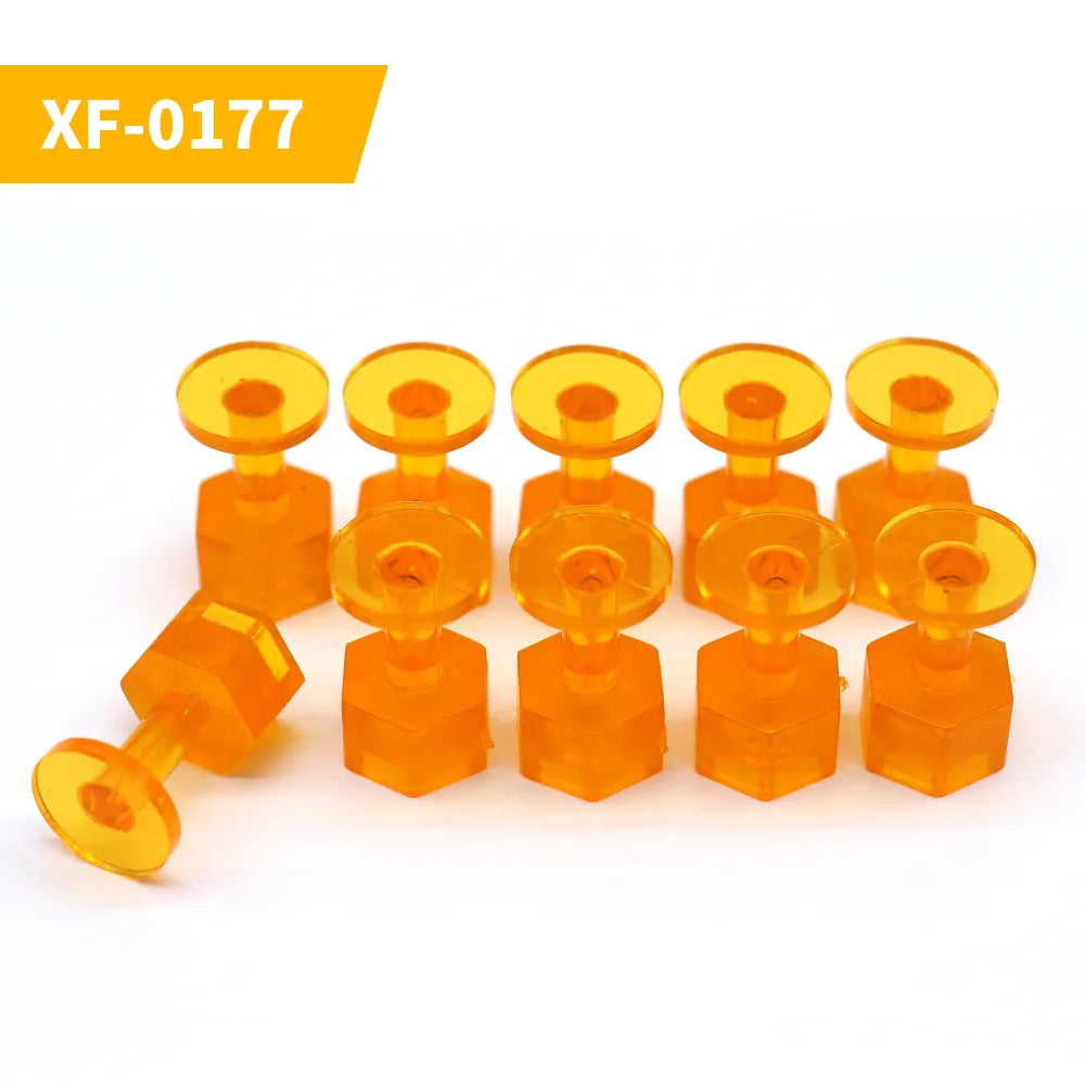 10 Pieces Film Dent Removal Tools Pdr Car Dent Repair Car Seamless Repair Body Shaping Car Body Paint-Free Dent Repair Film