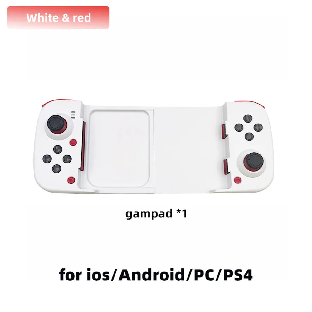 D3 Mobile Gamepad Wireless Game Controller for Cell Phone for iphone/Samsung/Android/Switch Stretching Joystick with Turbo Macro