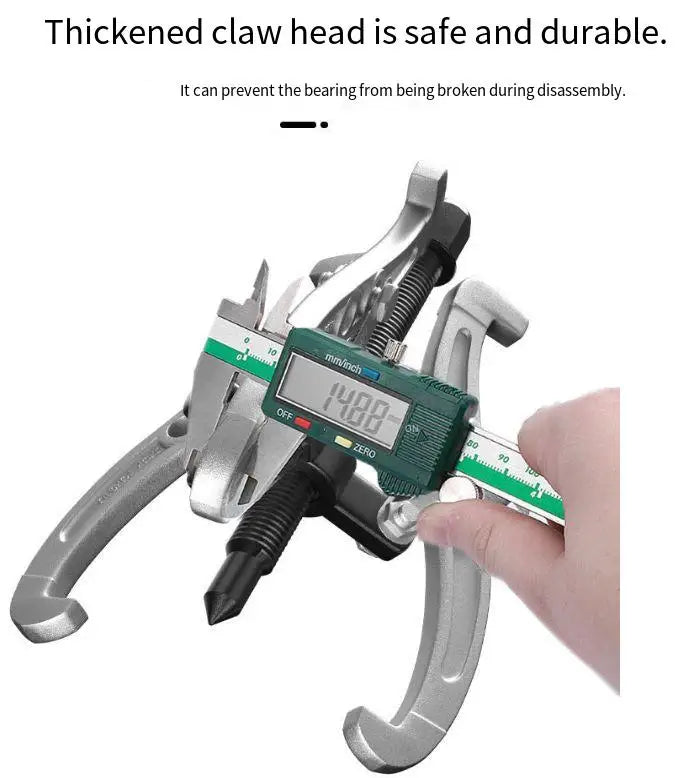 3-Jaw Gear Puller Bearing Removal Tool Universal Automotive Repair Machine Maintenance Professional Steel  Disassembly Kit Tool