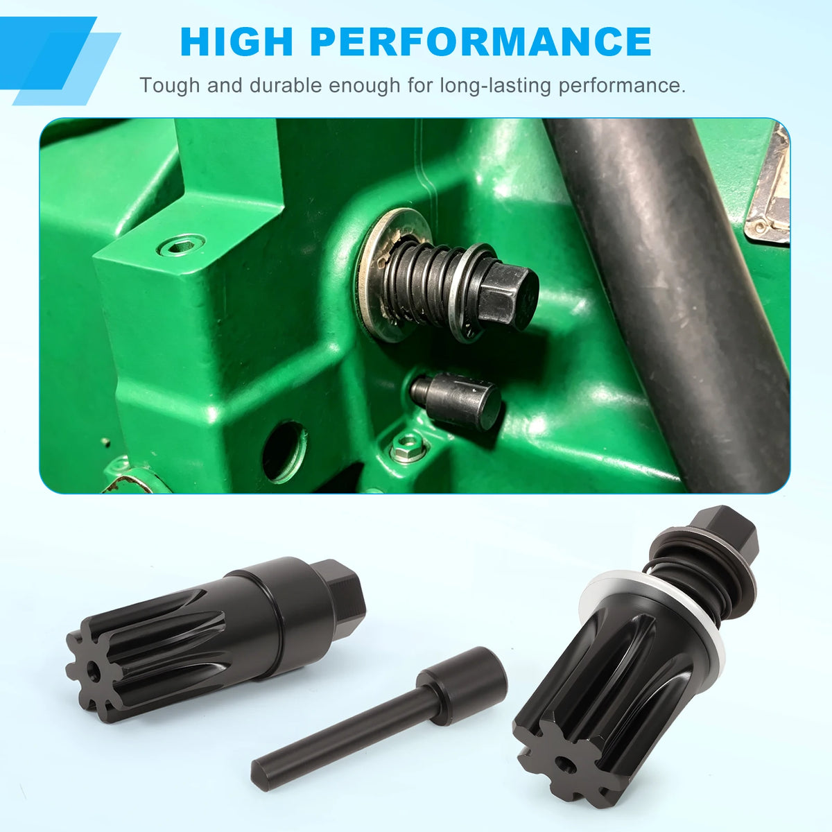 Engine Turning Tool and Timing Set for John Deere Engines Metal for 4024 4039 4045 4239 4276 6090 DJ002-1 DJ002-5 DJ002-4