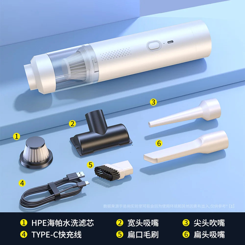 Vacuum Cleaner Car Portable Mini Handheld Wireless Great Suction Powerful For Home Appliance Cleaning Machine New For Xiaomi