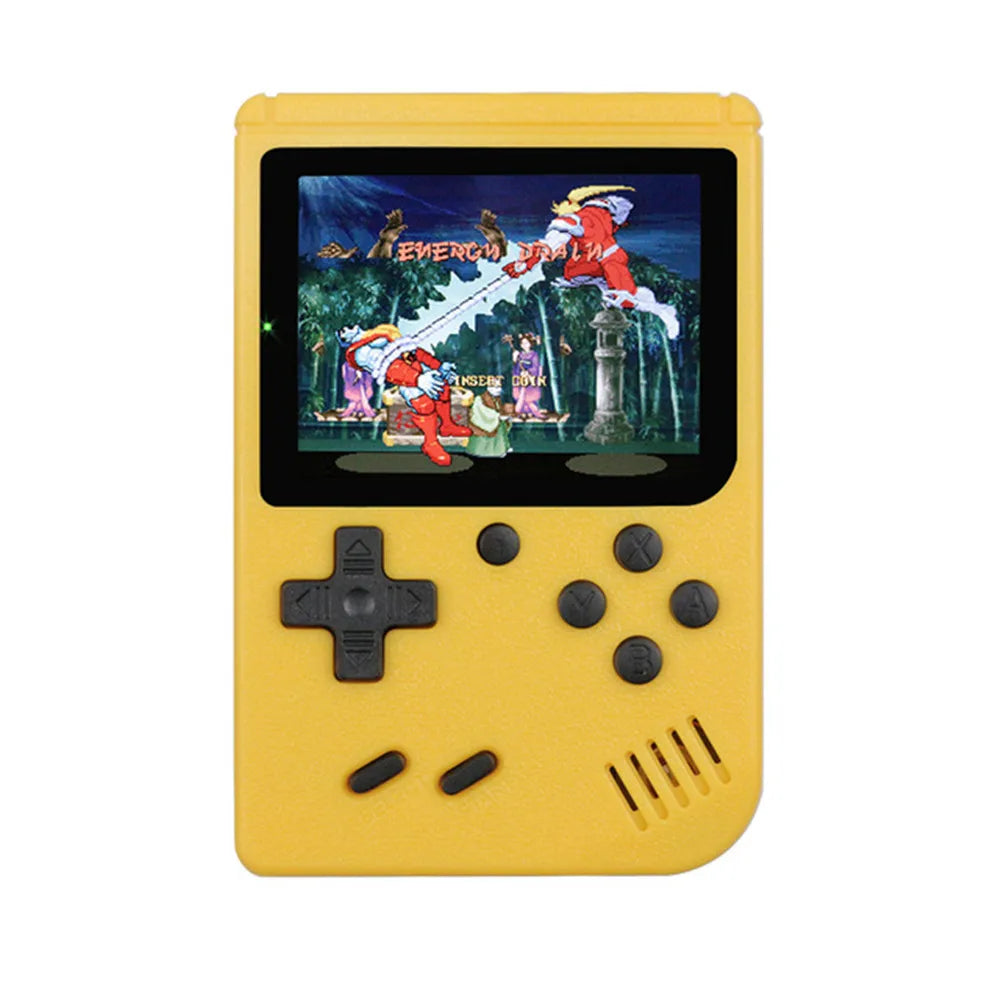 MINI Juegos Consola de videojuegos portátil retro de 8 bits con pantalla LCD a color de 3,0 pulgadas para niños