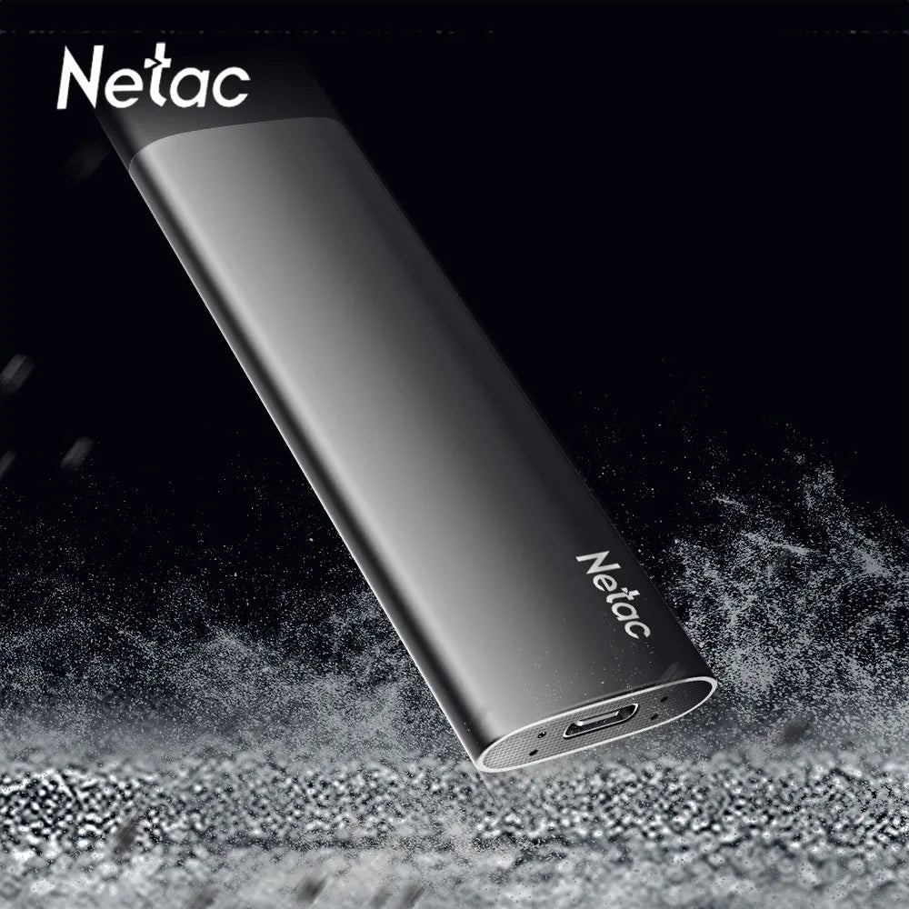 Netac Portable SSD 2TB 1TB 500gb External Hard Drive 550MB/s USB3.2 HDD Disk for PS4 XBox Laptop Desktop