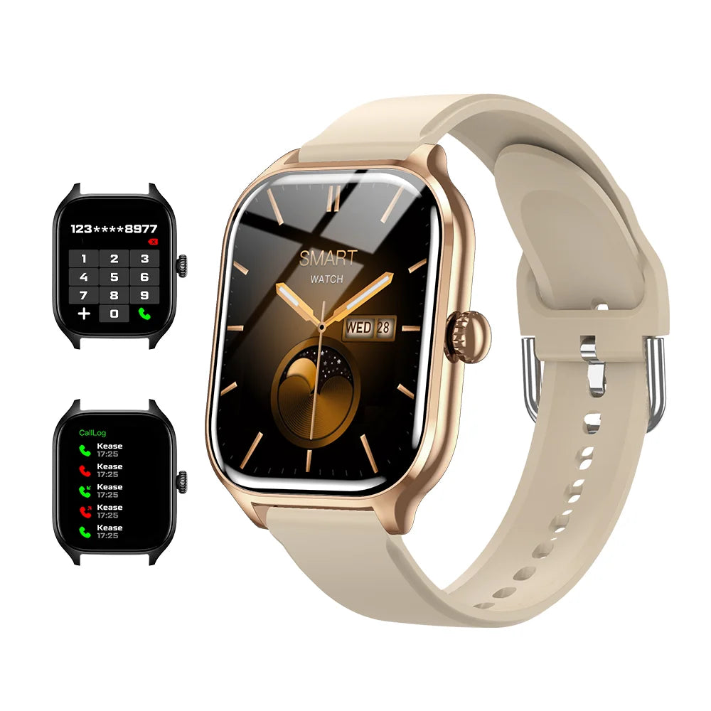 LAXASFIT New H9 Pro Max Smart Watch Dial to Answer Calls Calorie Tracking Heart Rate Oximetry Monitoring Bluetooth Smartwatch