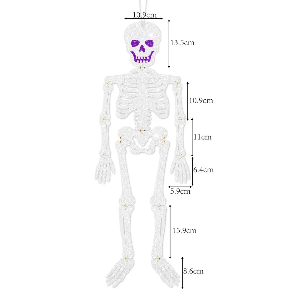 Halloween Decoration Skeleton Pendant Hanger Ghost Festival  House Wall Party Decoration