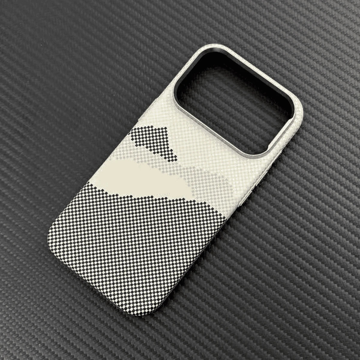Carbon Fiber Texture Magnetic Case For iphone 17 Pro Max 17Pro Air Ultrathin Alloy Lens Wireless Charge for Magsafe Hard Pc Case