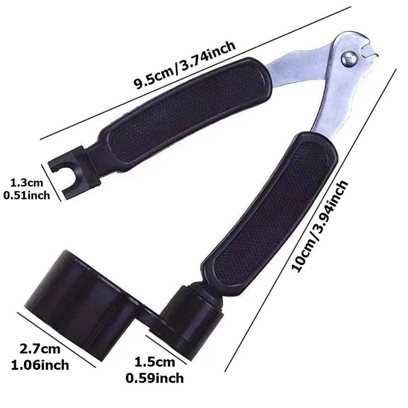 Guitar Accessories Kit Guitar Capo, Strings, Strap, End Pin, Silicone Pad, String Winder, for Acoustic Electric Guitar TMZ