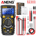 Smart Digital Voltage Multimeter ANENG SZ303 Professional Current Electrical Resistance Diode Buzzer High Precision Portable Too