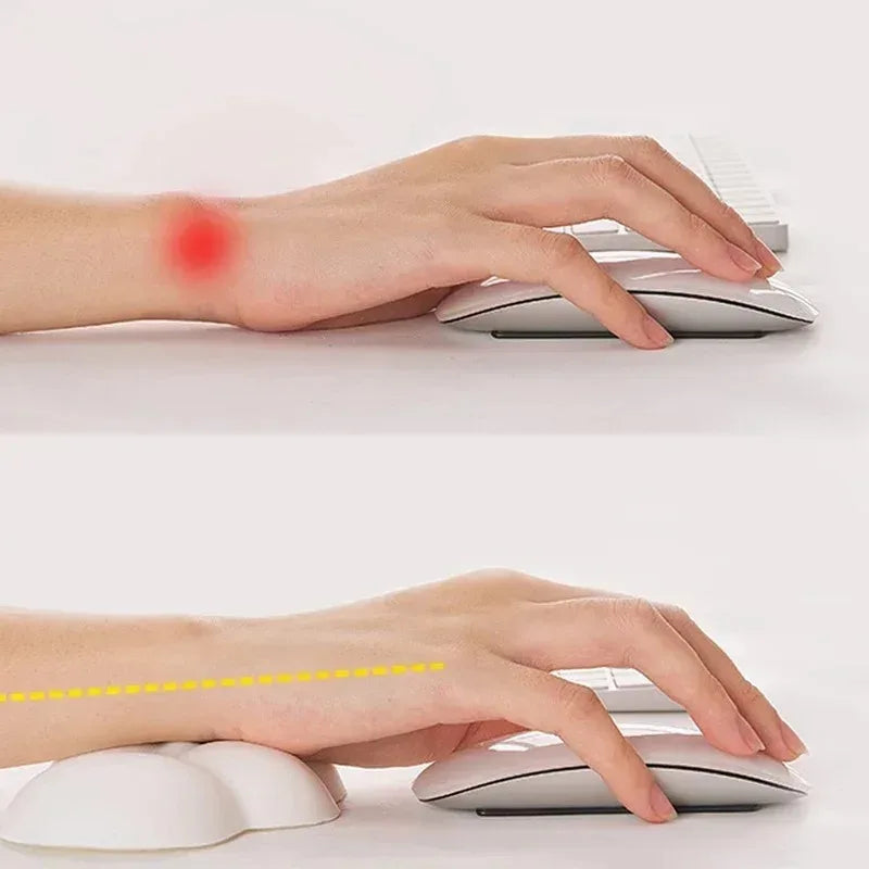 Ergonomic Mouse Pad with Wrist Rest Keyboard Cloud Anti-Slip Desktop Office Gamer Mouse Wrist Rest