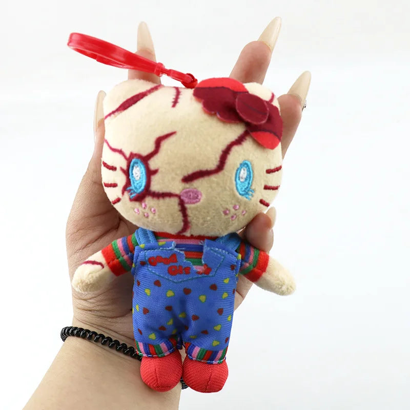 Cute Halloween Creative Plush Toy Clown Resurrection Ghost Baby Chacy Chucky Plush Doll Kids Birthday Gift