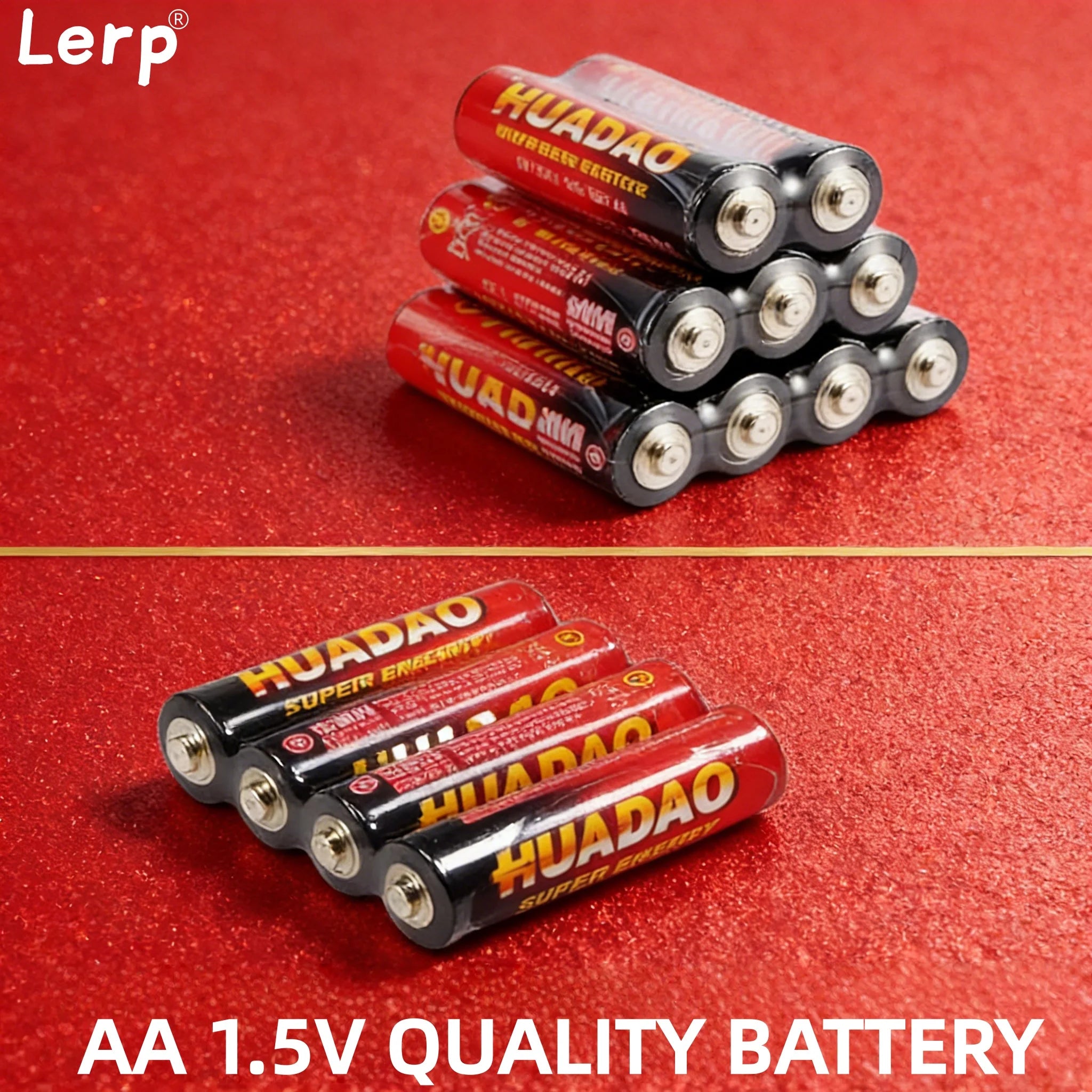 Top-Grade AA High-Capacity 1.5V Alkaline Batteries-Reliable Power for Pocket Flashlights,Toys,Wireless Mice&Digital Desk Clocks.