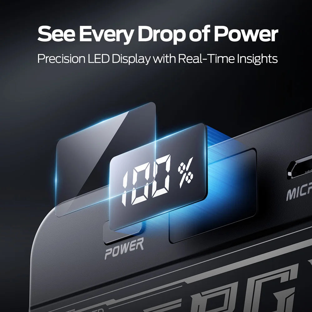 Movespeed Z70SE Power Bank 70000mh Power Station PD Fast Charging Powerbank External Battery Charger for Camping Outdoor