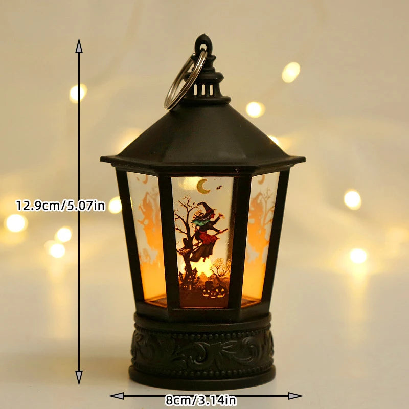 Halloween LED Tree Lights — Ghosts, Pumpkins & Spooky Shapes