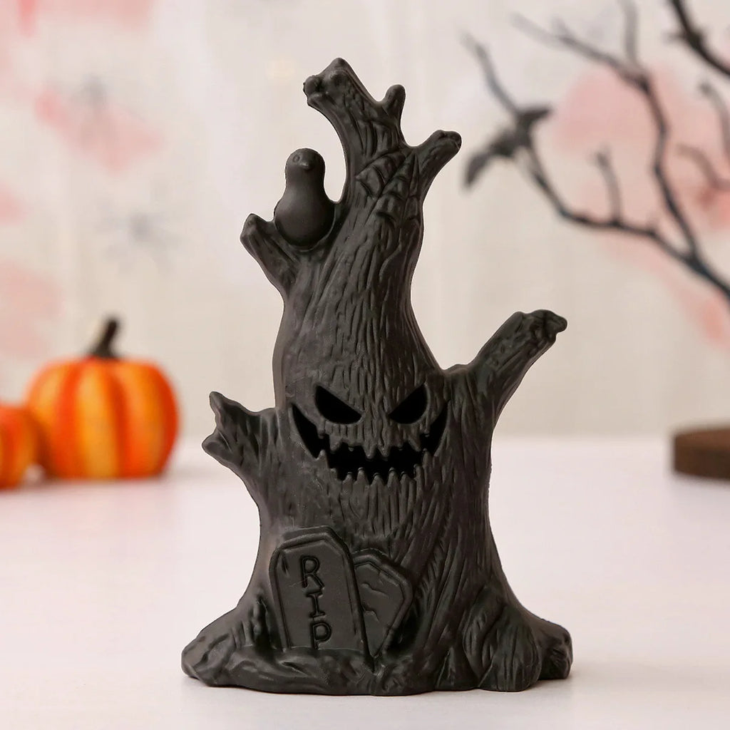 Halloween LED Tree Lights — Ghosts, Pumpkins & Spooky Shapes