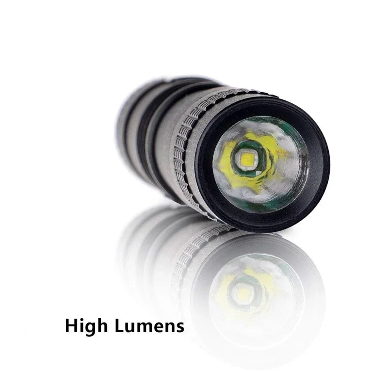 Mini Portable LED Pen Light Pocket Ultra Bright High Lumens Handheld Flashlight Torch For Camping Outdoor Emergency