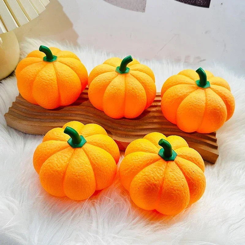 Pumpkin Night Light — Warm Glow for Kids' Rooms & Halloween Parties