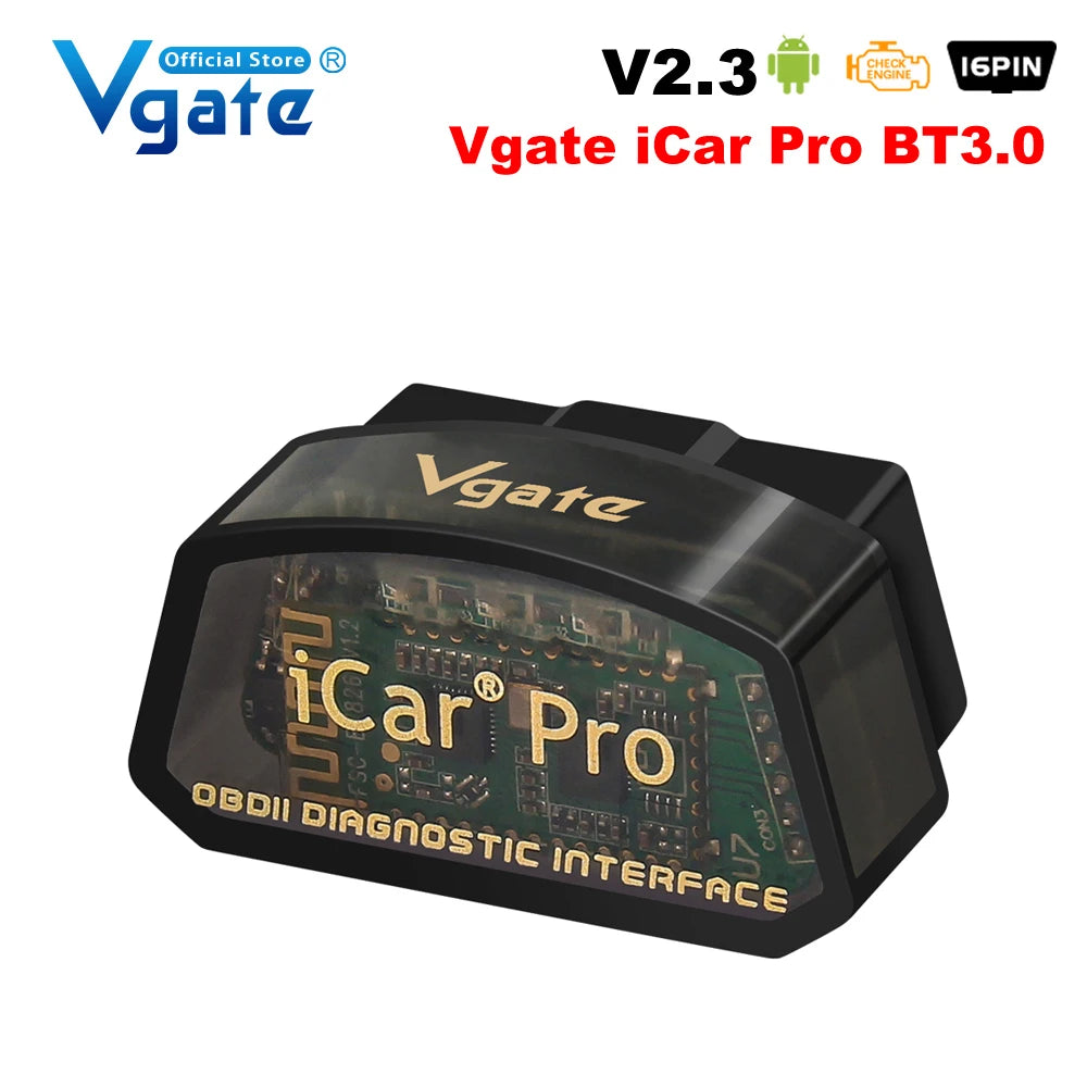 Vgate ICar Pro ELM327 V2.3 Bluetooth 4.0 WIFI for iOS BT3.0 Android OBD2 Diagnostic Tool ELM 327 BLE4.0 ODB2 Car Scanner