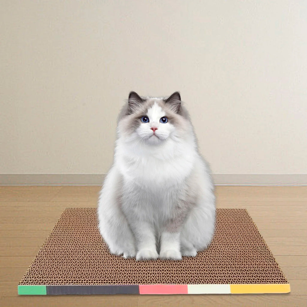 Cat Scratchers Cardboard Cat Scratching Board Durable Grind Claws Corrugated Paper Pets Sofa for Indoor Cats Kittens