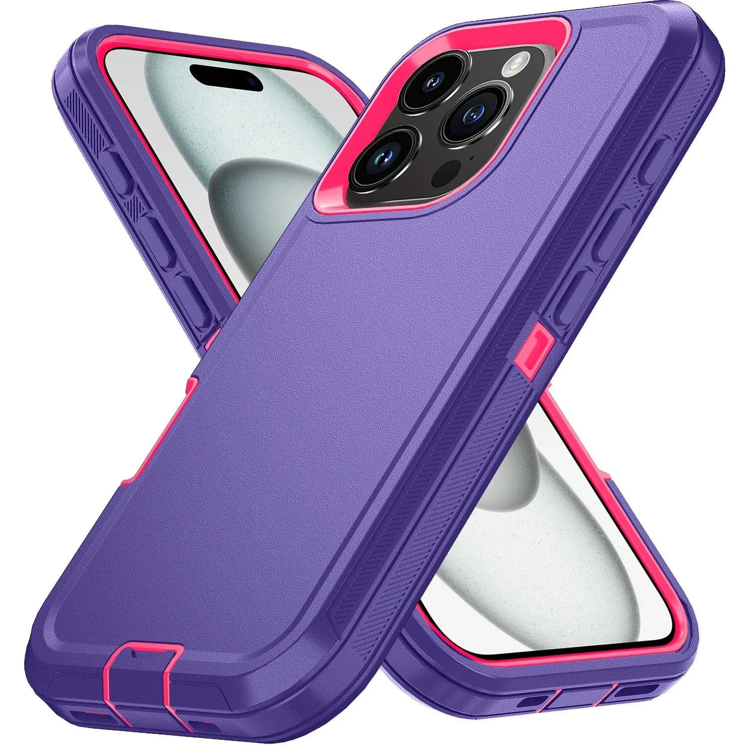 Otter Armor Box Shockproof Defender Phone Case for Iphone 16 11 12 13 14 15 17 Pro Max XSMAX 7 8 16E Hard Back Cover with Clip