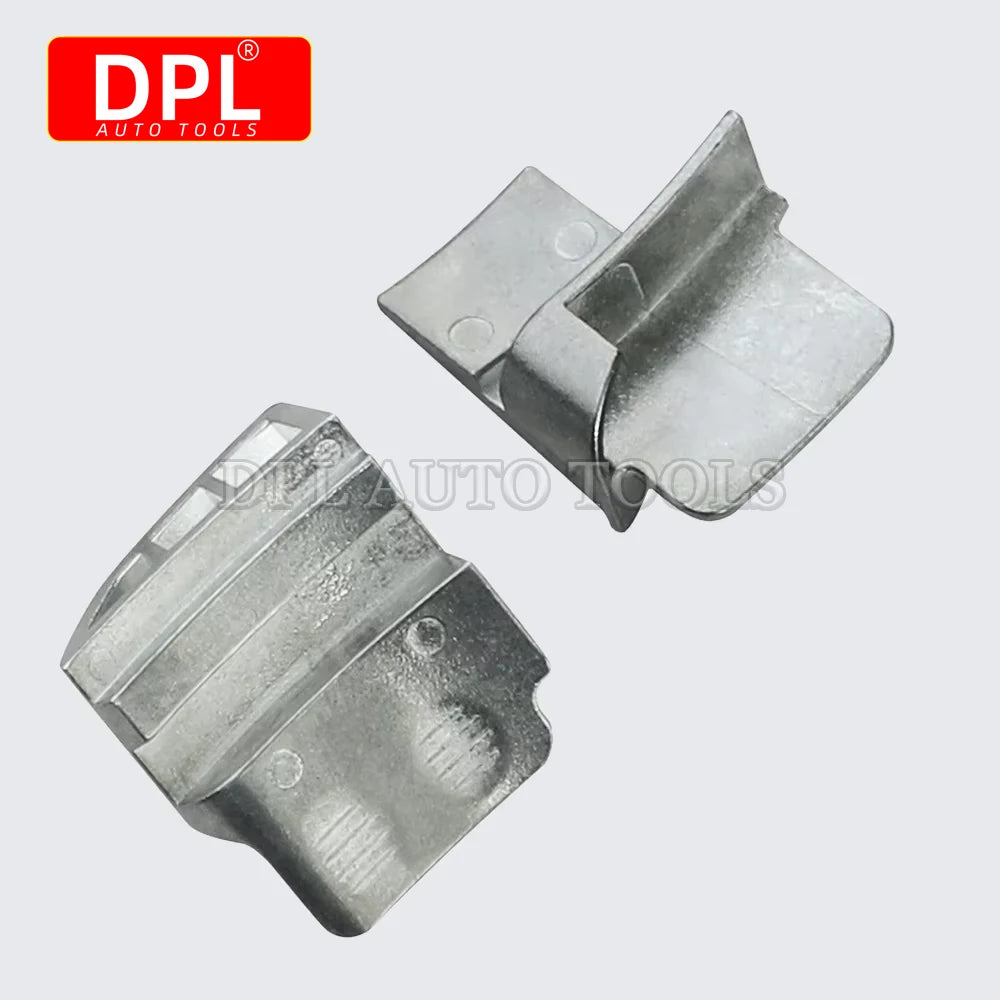 2Pcs Zinc Alloy Automobile Ribbed Drive Belts Remover Stretch Aux Belt Removal Installer Tool Set Car Repair Modificate