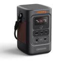 Jackery Explorer 240D Power Bank with Adjustable Shoulder Strap, 254Wh LiFePO4 Portable Power Station, 1-Hour Fast Charging