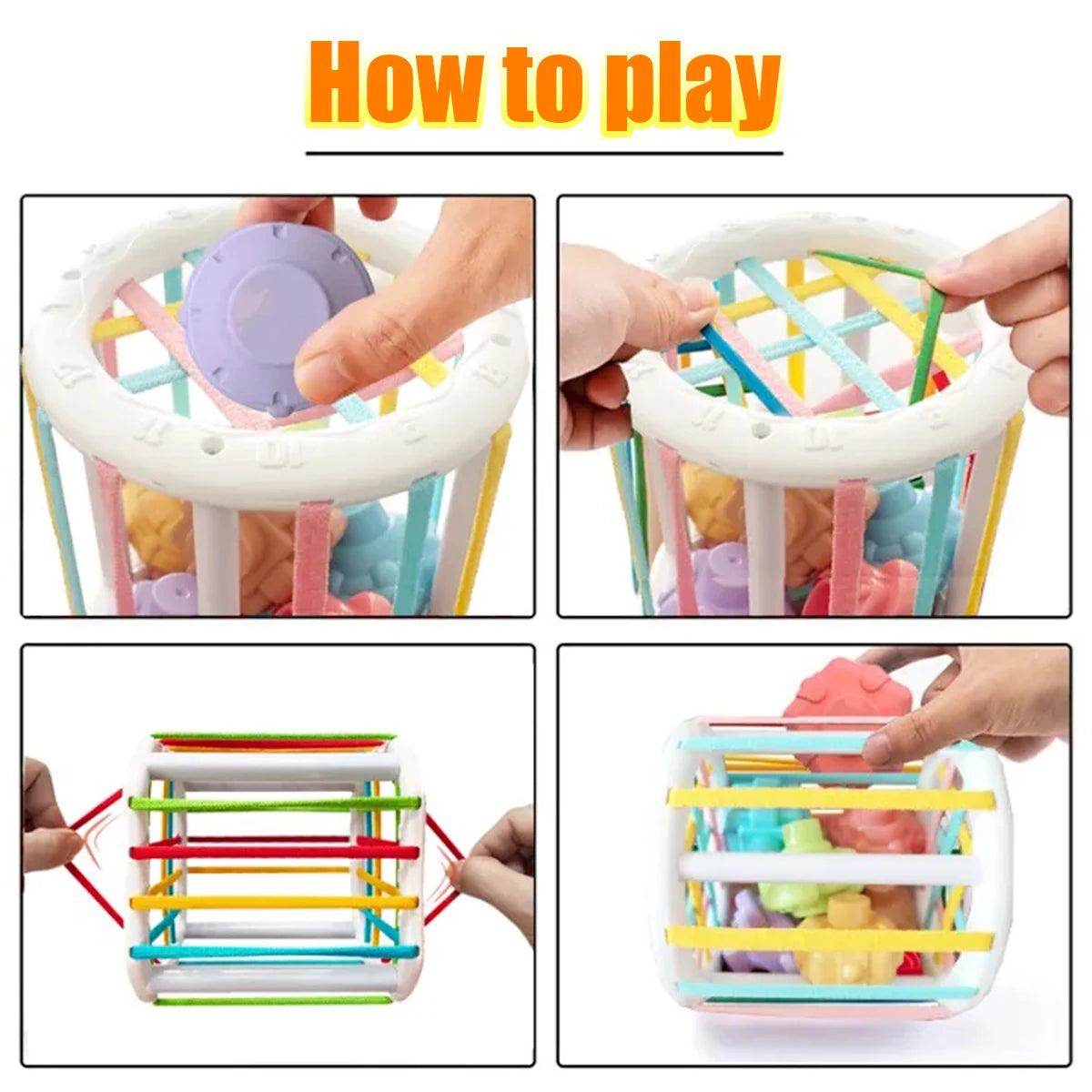 Bebé Montessori Aprendizaje Juguetes Educativos Bloques de Formas Coloridas Juego de Clasificación Para Niños Bebés Nacimiento Inny 0 12 Meses Regalos de Juguete