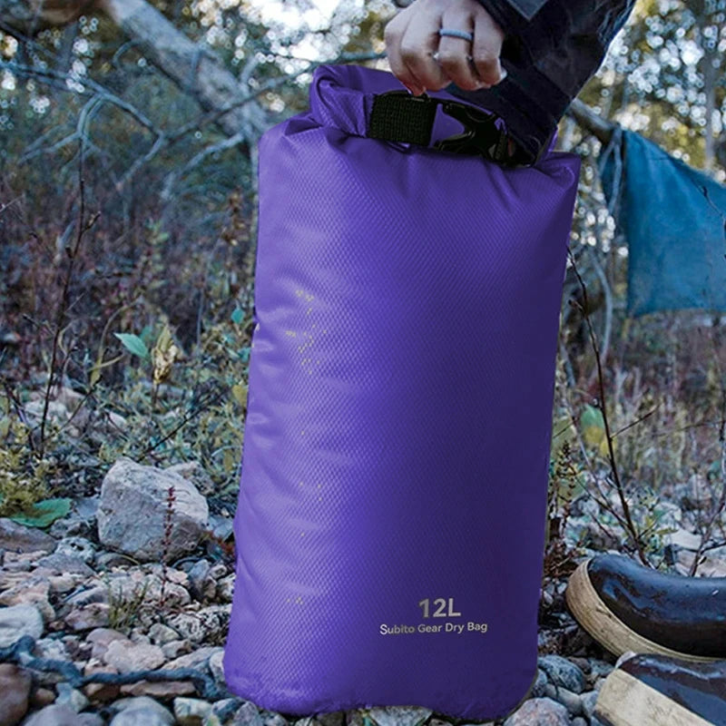 3L/5L/12L/20L/35L Waterproof Dry Bag Sack Outdoor Ultralight Drifting Swimming Clothes Storage Bag Rafting Kayaking Sport Bag