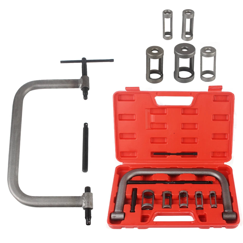 10pcs Removal And Installation Tools Clamp Set Engine Spring Compressor Valve Spring Compressor Kit