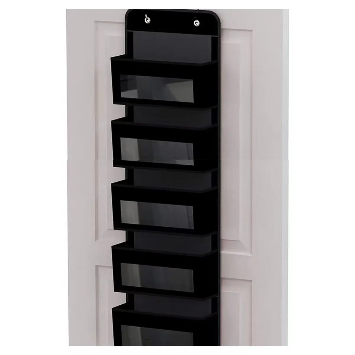 Upgraded 5-Shelf Hanging Storage Organizer - Behind Door, Anti-Tilt, 5 Large Capacity Pockets, Hanging Bag Suitable For Bedroom