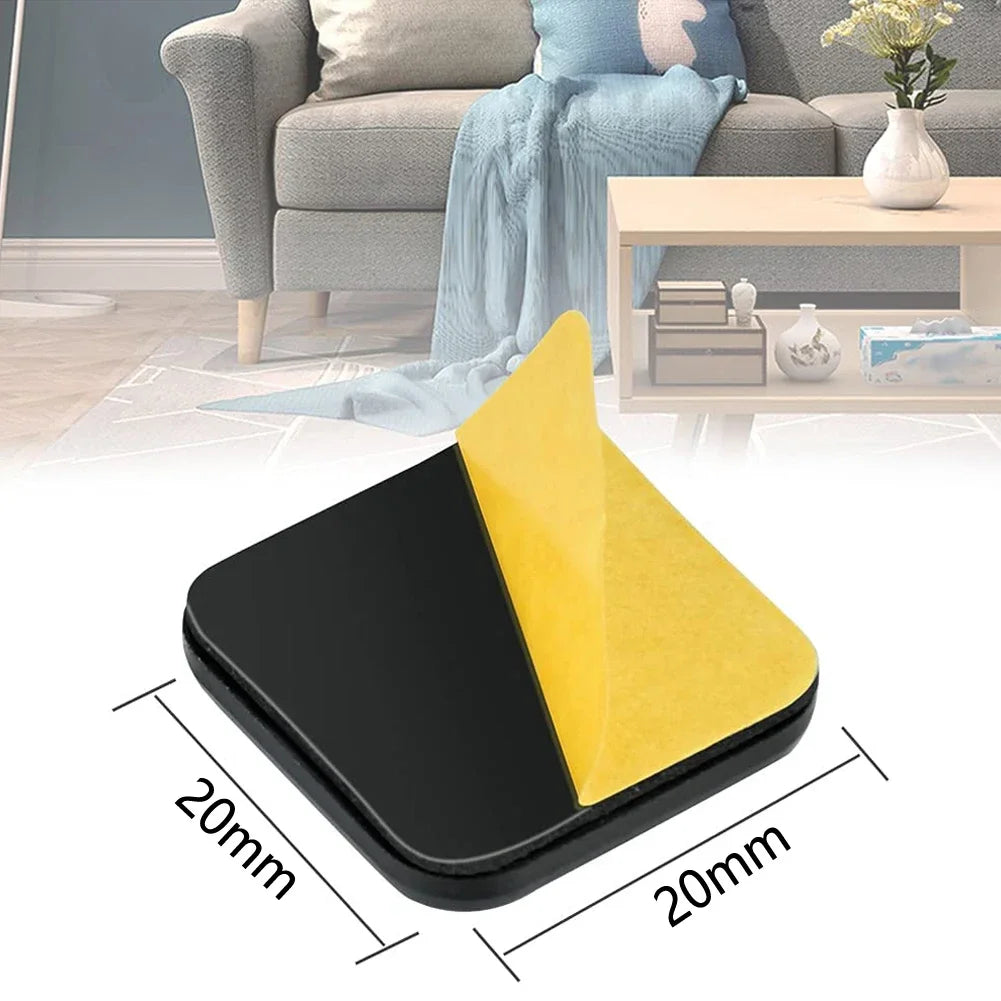 20PCS Feet Glider Sliding Pads Home Furniture Sliders Furniture Gliders PTFE Square Floor Mover Pads For Household Hardware﻿
