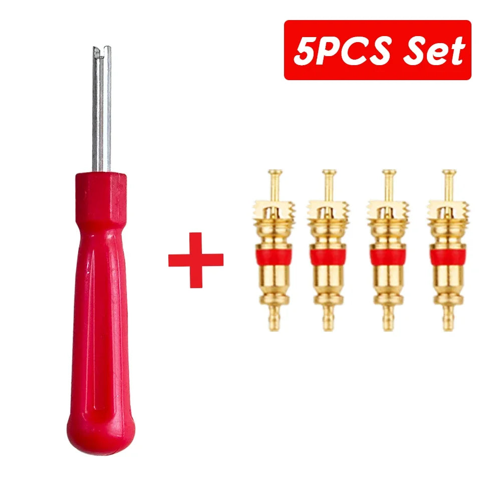 Universal Tyre Valve Core Remover Tools 1/20PCS for Car Bike Motorbike Truck Tire Valve Stem Repair Screwdriver Auto Accessories