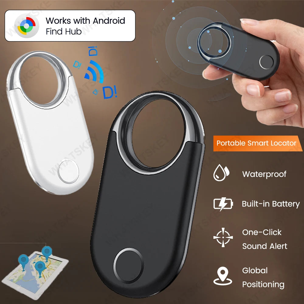 GPS Tracker for Samsung Android Tracker Work with Google Find My Bluetooth Locator Finder Global Positioning Anti-lost Smart Tag