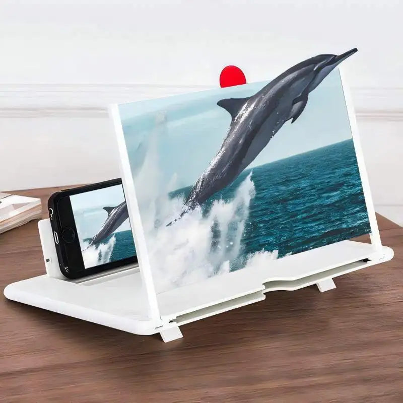 10/12 Inch HD Mobile Phone Screen Amplifier Anti-Blue Light Eye Protection Screen Magnifier