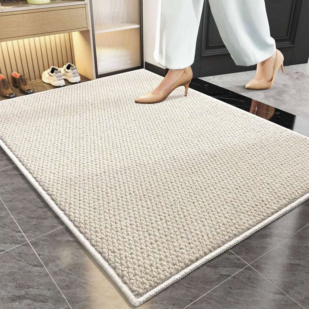 Door Mat Outside Entrance Welcome Mat Outdoor Indoor Entryway Rug Non-Slip Washable Doormat