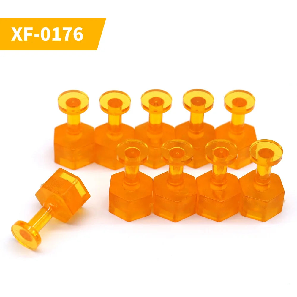 10 Pieces Film Dent Removal Tools Pdr Car Dent Repair Car Seamless Repair Body Shaping Car Body Paint-Free Dent Repair Film