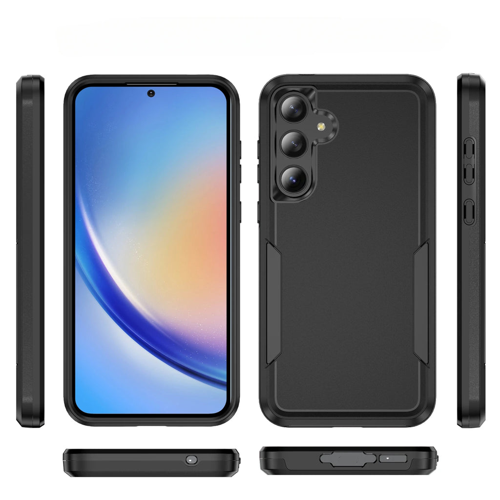 Military Grade Cases for Samsung Galaxy S25 FE S22 S23 S26 Plus S24 FE Ultra Edge A57 A17 A54 A16 5G A56 A55 A15 Armor Case